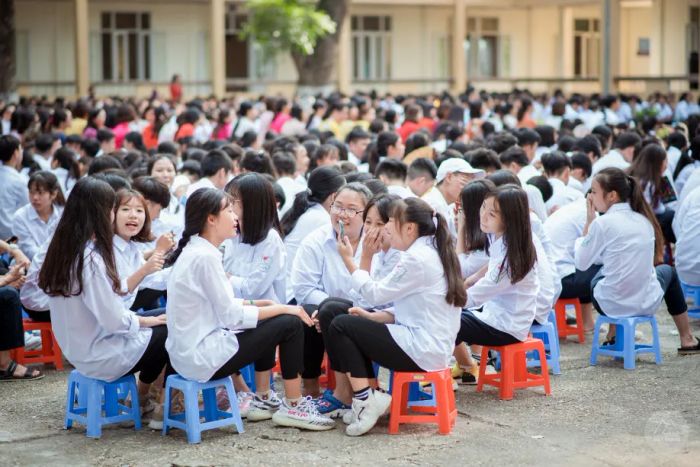 Hình ảnh minh họa số 1 - Khoảnh khắc đáng nhớ trong ngày khai giảng