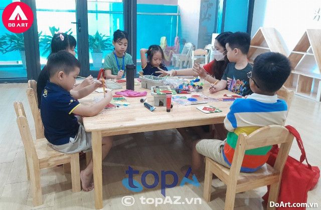 Trung tâm Do Art, quận Tân Bình, TP. HCM - nơi trẻ em khám phá niềm đam mê nghệ thuật