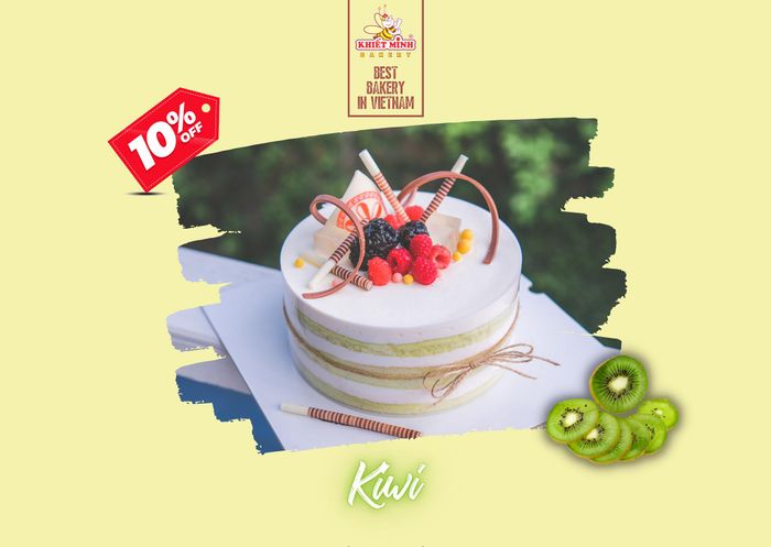 Bộ sưu tập bánh kem nghệ thuật của Khiết Minh Bakery