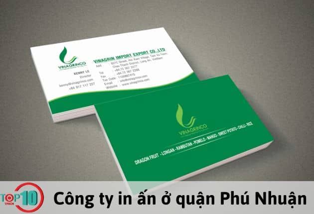 Cỏ Xanh - Địa chỉ vàng cho dịch vụ in ấn chất lượng cao tại quận Phú Nhuận