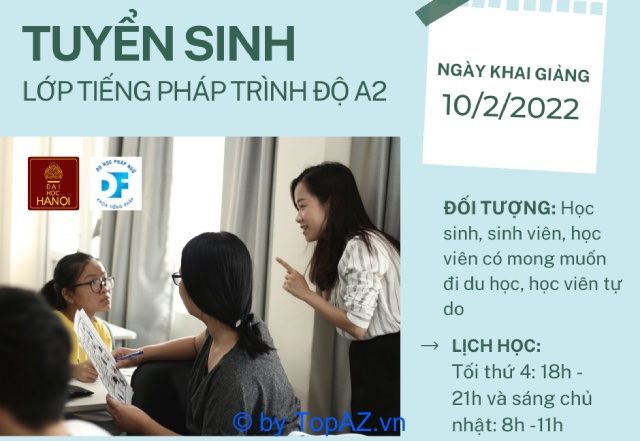 Trung tâm Pháp ngữ HANU - Nơi ươm mầm tình yêu ngôn ngữ Pháp
