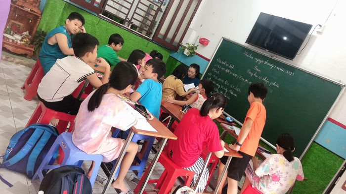 Hoạt động học tập tương tác tại Hoài Phương Edu