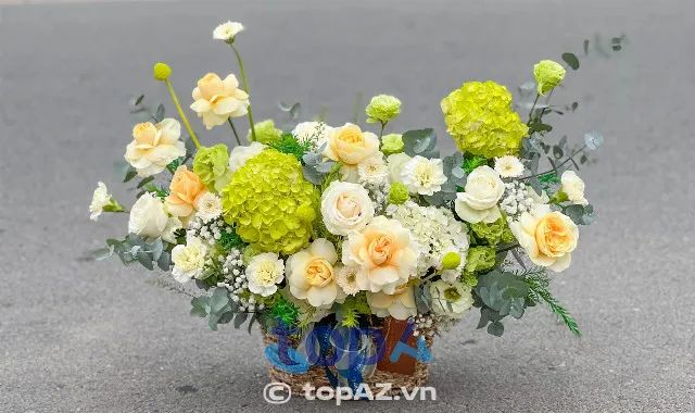 Shop hoa tươi đẹp nổi bật tại Ba Đình