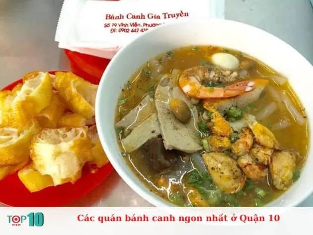 Hành trình ẩm thực: Khám phá những quán bánh canh đình đám nhất Quận 10