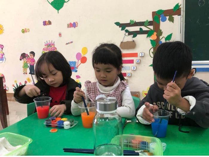 Hoạt động ngoại khóa vui nhộn tại Trường Mầm Non Minh Côi