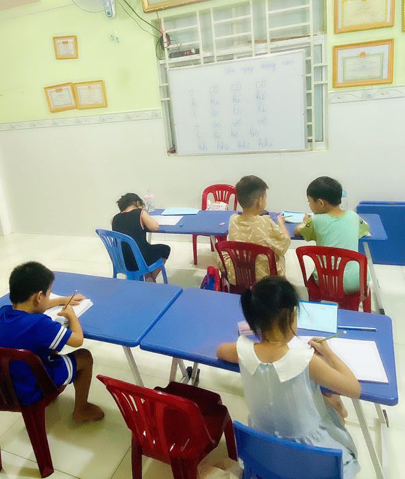Không gian học tập thân thiện tại lớp cô Sen