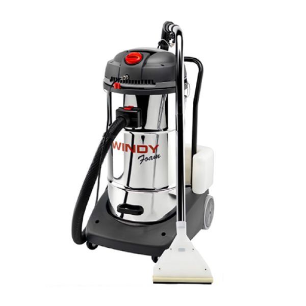 Hình ảnh minh họa máy giặt thảm Lavor đang hoạt động