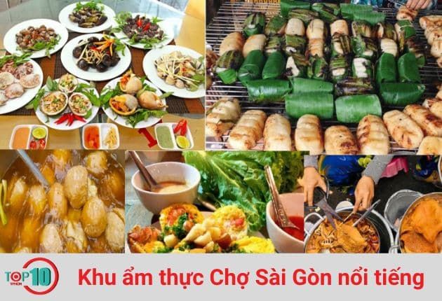 Chợ ăn vặt Hoàng Hoa Thám