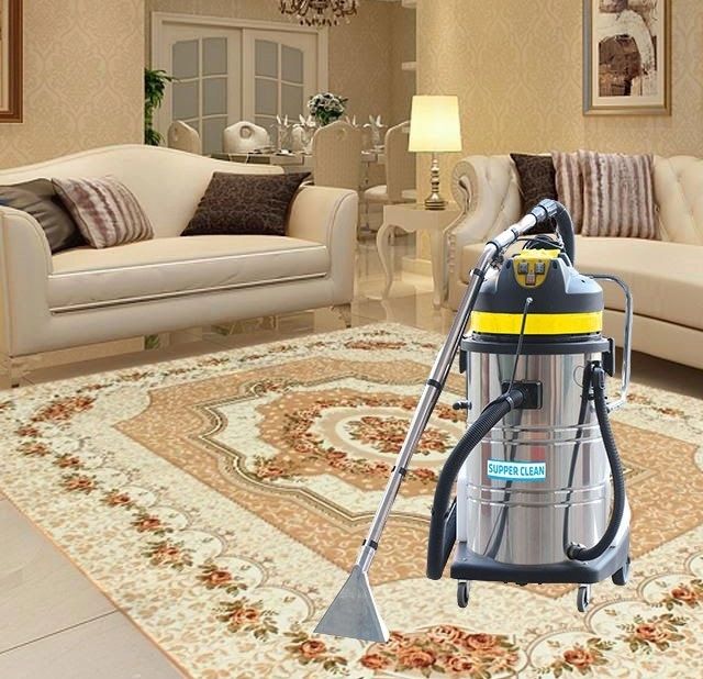 Hình ảnh thực tế máy giặt thảm Supper Clean với thiết kế hiện đại