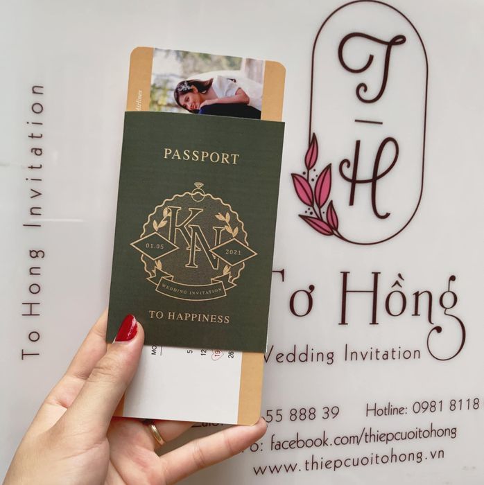 Những mẫu thiệp cưới sang trọng của Tơ Hồng - Ảnh 3