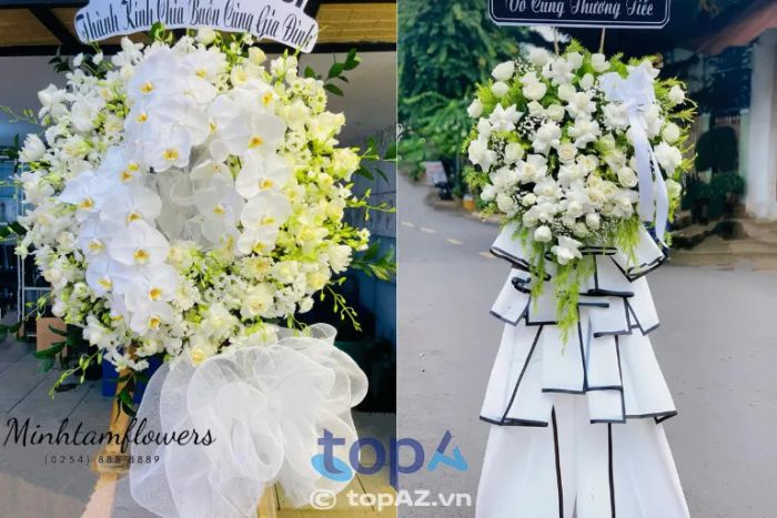 Hoa Tươi Minh Tâm - Địa chỉ vàng cho hoa viếng tang lễ tại Vũng Tàu