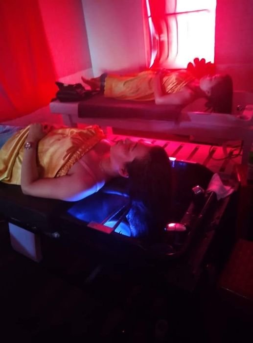 Không gian xanh mát đậm chất thiên nhiên tại Nguyễn Vi Spa