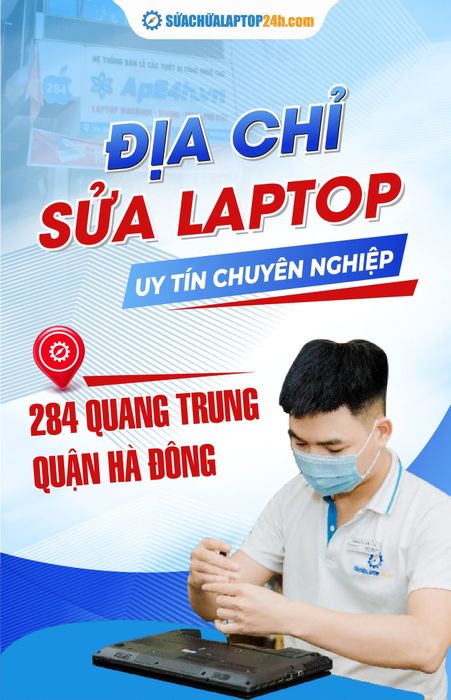 Không gian làm việc chuyên nghiệp tại Sửa chữa Laptop 24h.com