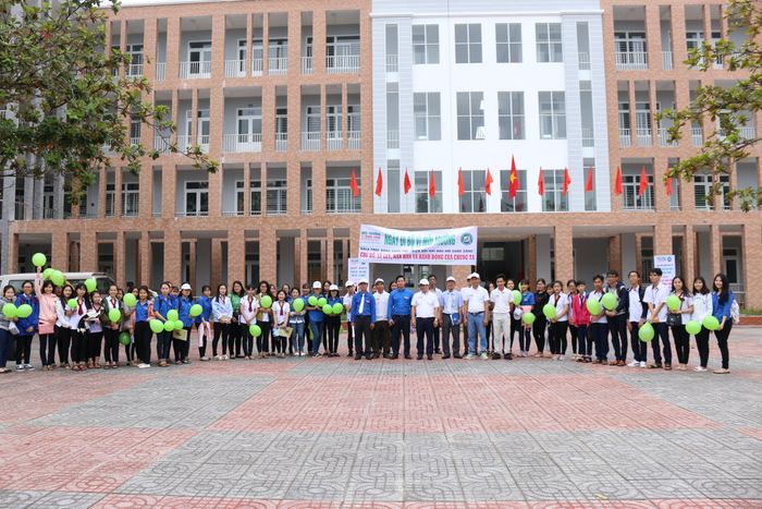 Hình ảnh giảng đường hiện đại tại Trường Cao đẳng Sư phạm Bà Rịa - Vũng Tàu
