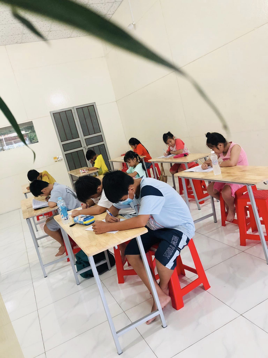 Giờ học sinh động tại Trung tâm Nguyên Hoa