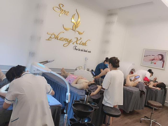 Hình ảnh liệu trình trị rạn da tại Phương Xinh Spa