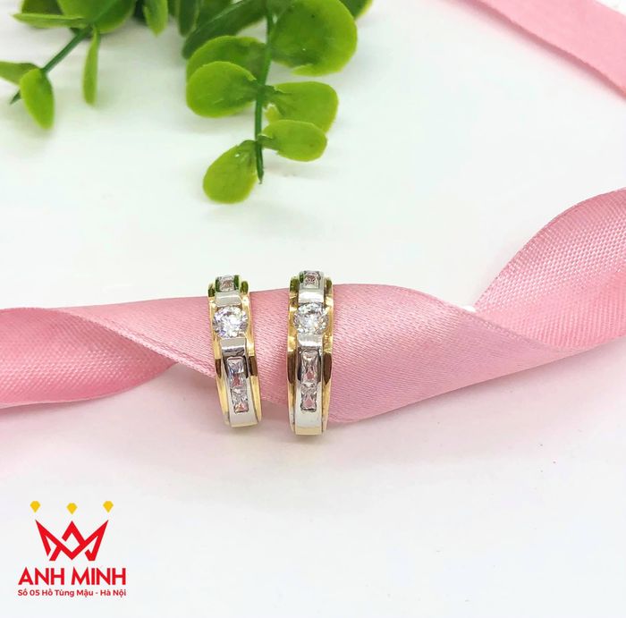 Những mẫu nhẫn cưới độc đáo tại Anh Minh Jewelry