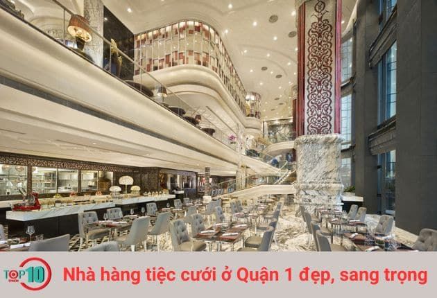 Sảnh tiệc lộng lẫy - Kiệt tác kiến trúc tại The Reverie Saigon