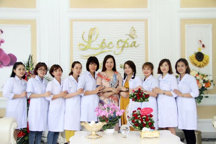 Hình ảnh không gian sang trọng tại Lộc Spa Thái Bình