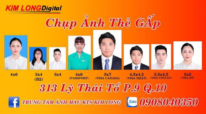 Ảnh chụp tại Trung tâm Ảnh Màu KTS Kim Long