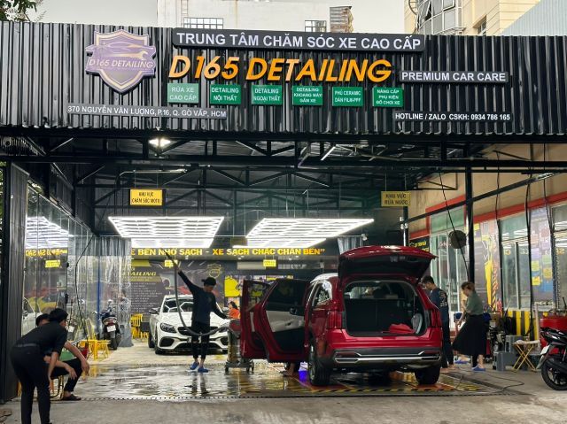 D165 Detailing Premium Car Care – Địa chỉ chăm sóc xe hơi uy tín tại TPHCM.