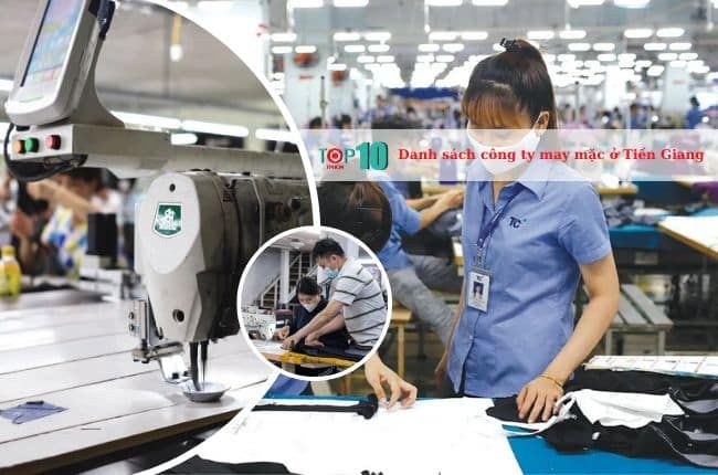 Tổng hợp danh sách doanh nghiệp may mặc đang hoạt động tại Tiền Giang