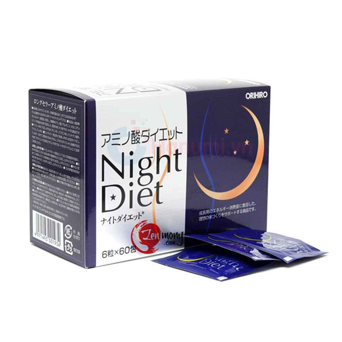 Bộ sưu tập hình ảnh Viên Uống Đêm Night Diet Orihiro chính hãng