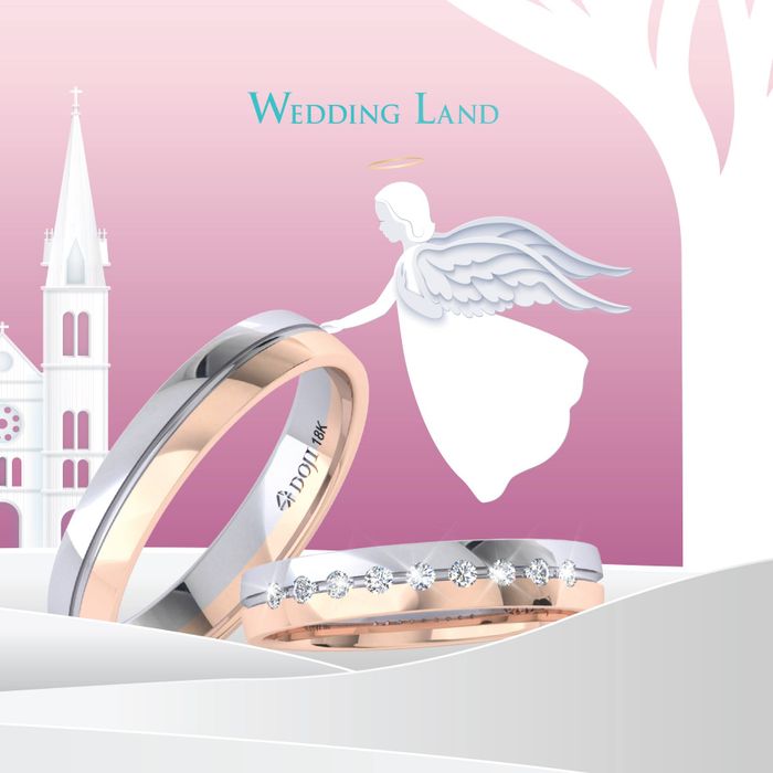 Những mẫu nhẫn cưới tinh tế được yêu thích tại Wedding Land