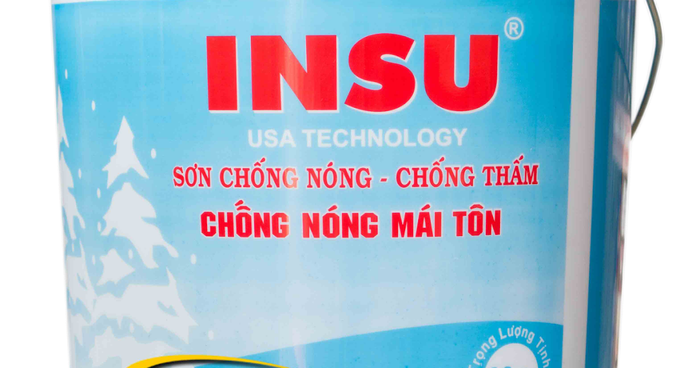 Hình ảnh minh họa sơn chống nóng Insu