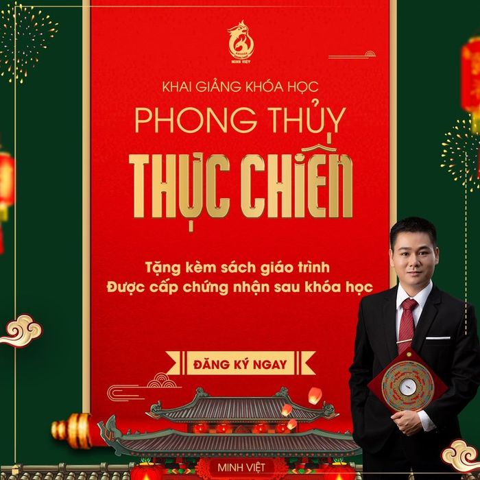 Hình ảnh không gian đào tạo tại Học Viện Phong Thủy Minh Việt