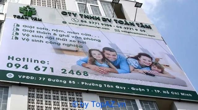 dịch vụ giặt rèm cửa tại TPHCM