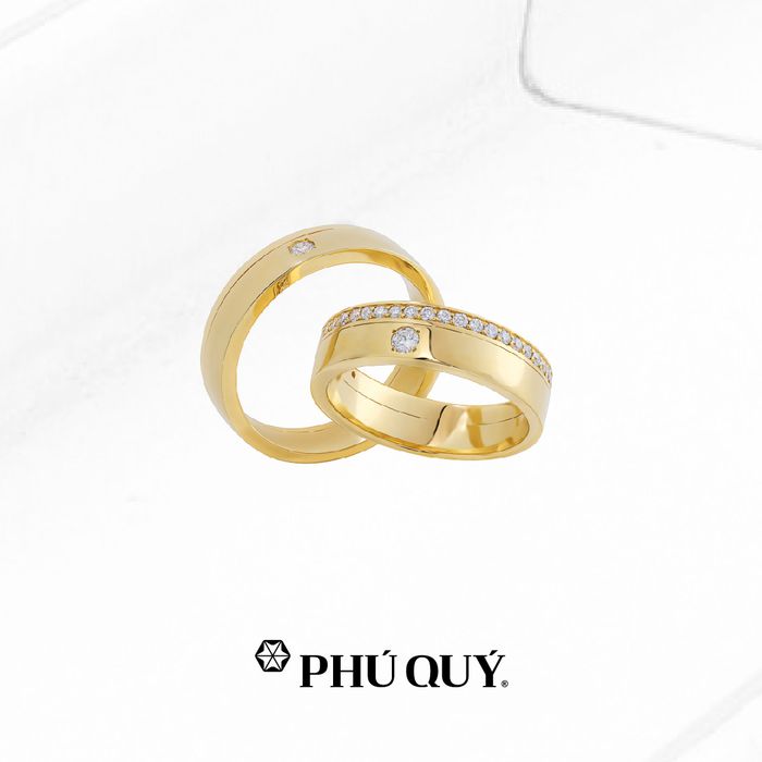 Bộ sưu tập nhẫn cưới cao cấp tại Phú Quý Jewelry