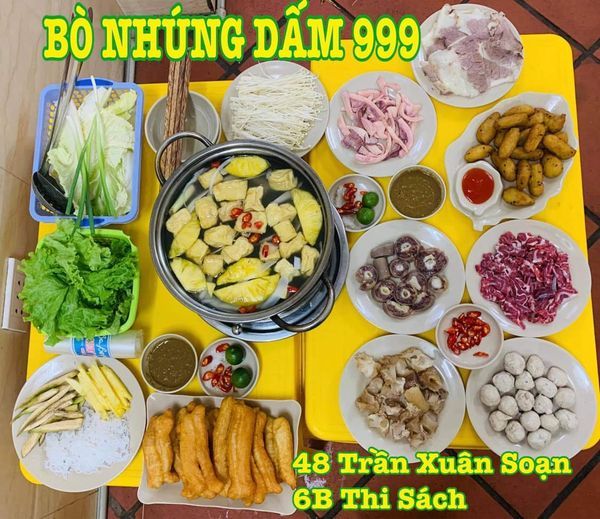 Không gian ấm cúng và món ngon đặc biệt tại Bò Nhúng Dấm 999