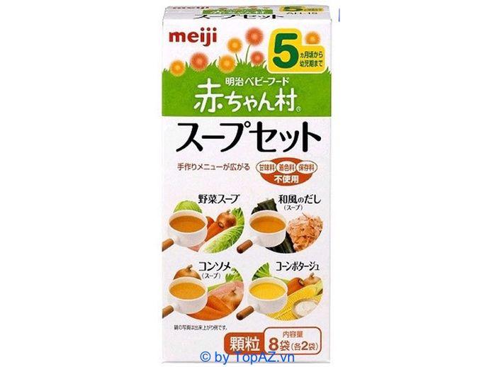 Bột ăn dặm dành cho bé từ 4, 5, 6 tháng tuổi