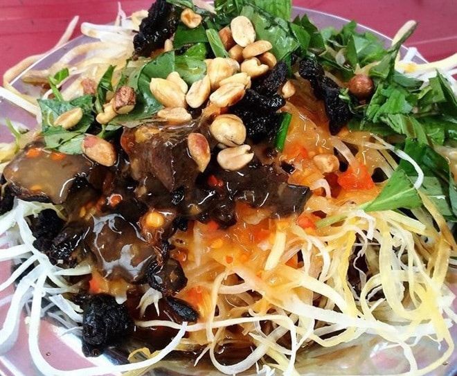 Những tiệm gỏi khô bò ngon nức tiếng