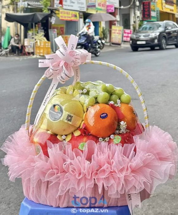 Cửa hàng giỏ trái cây Lộc Uyên Fruit tại TP. Tuy Hòa