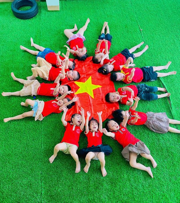 Không gian học tập hiện đại tại Mầm non song ngữ Phương Mai