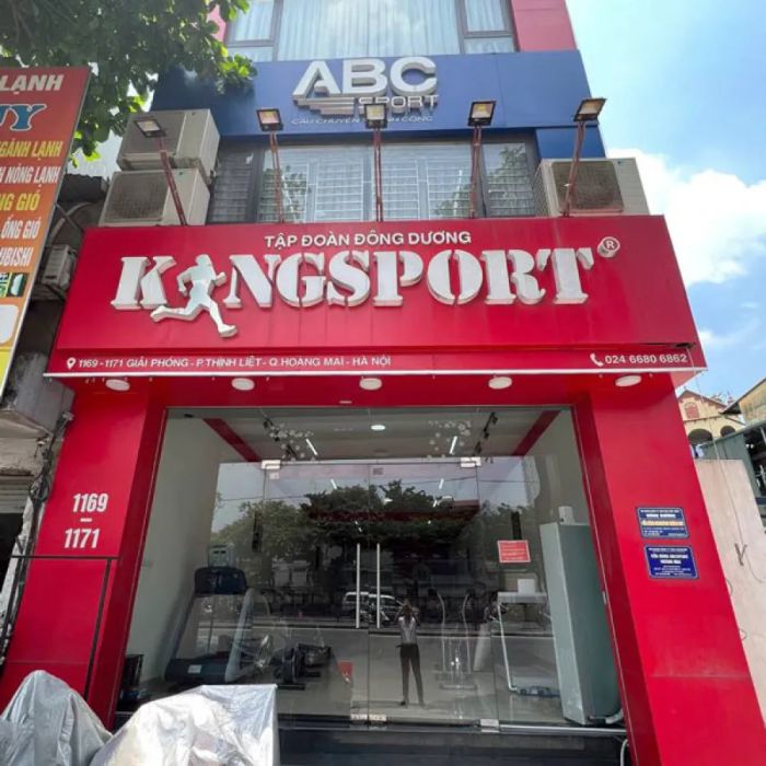 Hình ảnh showroom Kingsport hiện đại