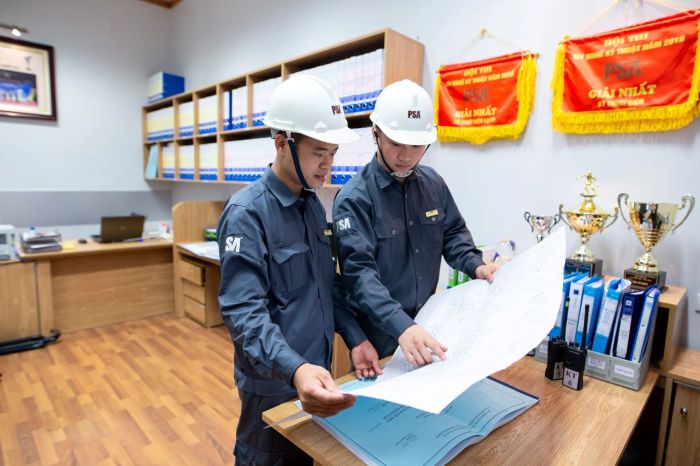 Hình ảnh trụ sở hiện đại của Công ty CP Quản lý và Khai thác Tài sản PSA