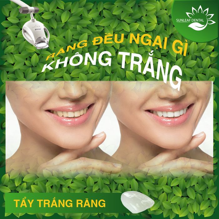 Không gian hiện đại tại Nha khoa Sunleaf