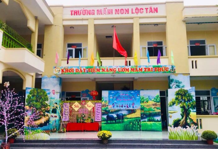 Không gian học tập hiện đại tại Trường Mầm Non Lộc Tân