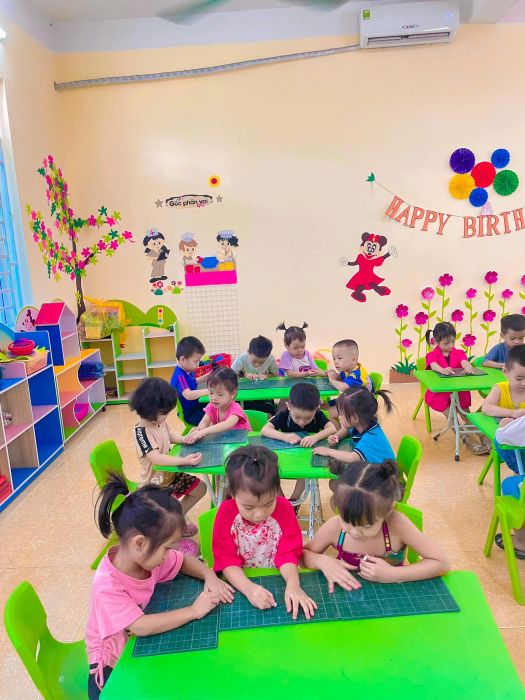 Không gian học tập sáng tạo tại Trường Mầm Non Minh Lộc