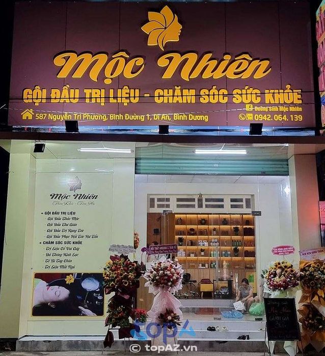 Mộc Nhiên Spa - Điểm đến lý tưởng cho liệu trình gội đầu dưỡng sinh tại trái tim TP Dĩ An