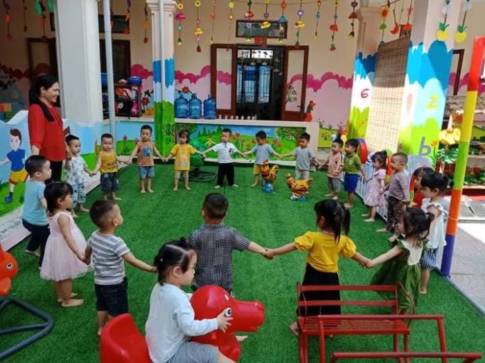 Các hoạt động vui chơi sáng tạo tại Trường Mầm Non Ngư Lộc