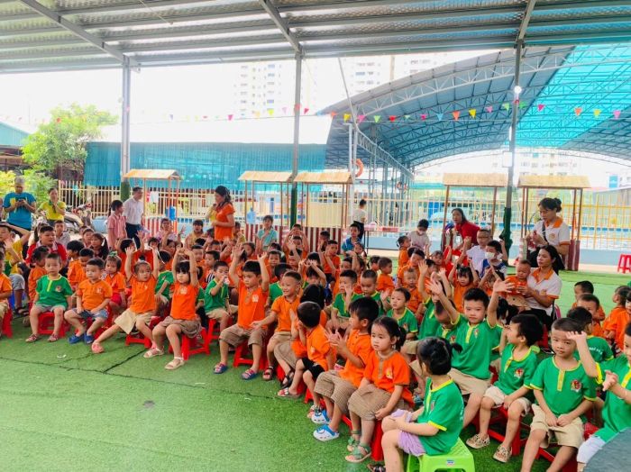 Các hoạt động học tập sáng tạo tại Mầm Non Kim Đồng