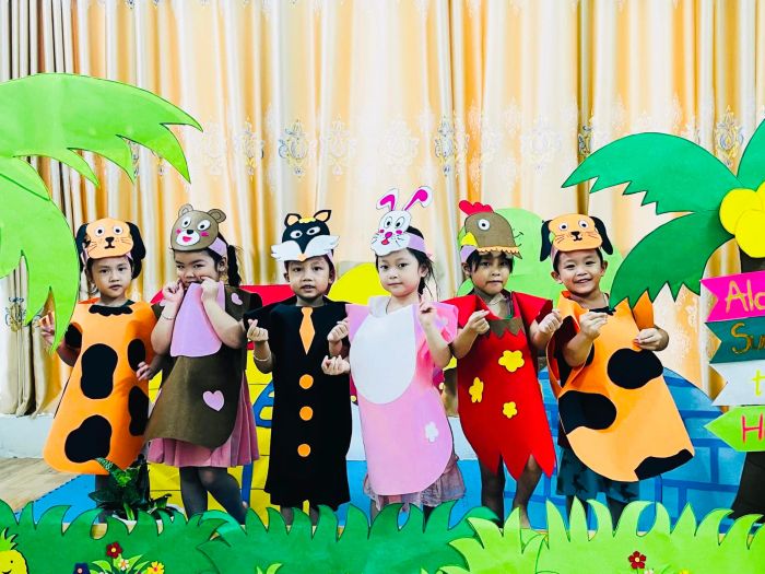 Hoạt động ngoại khóa sôi động tại Mầm non song ngữ Phương Mai