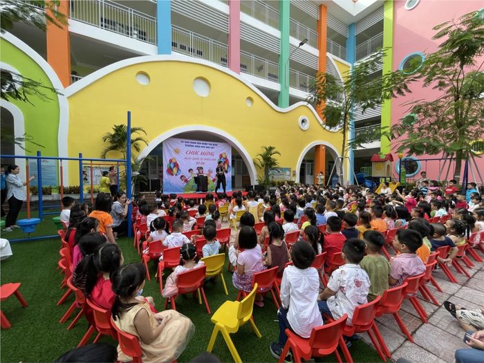 Hình ảnh Trường Mầm non Bàu Cát - Không gian học tập lý tưởng