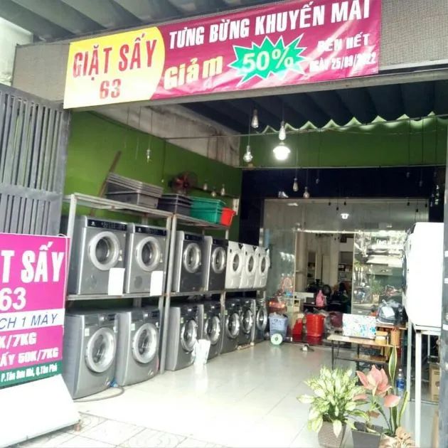 Giặt Sấy 63 - Giải pháp giặt là toàn diện
