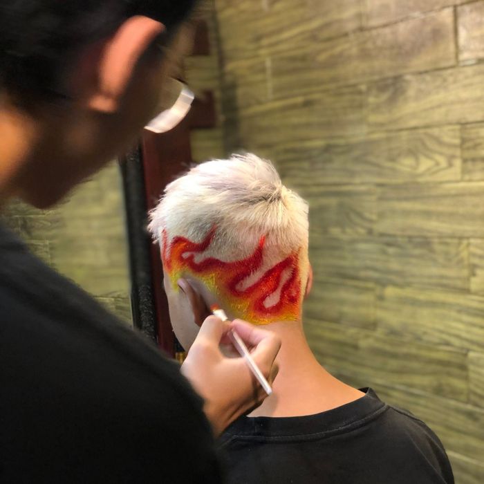 Hình ảnh không gian độc đáo tại Brothers Hood Barber