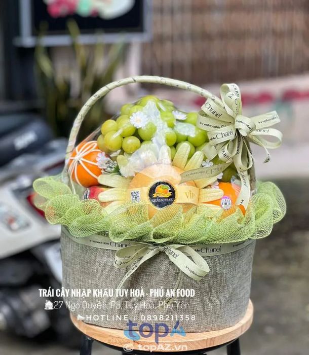 Cửa hàng giỏ trái cây Phú An Food tại TP. Tuy Hòa